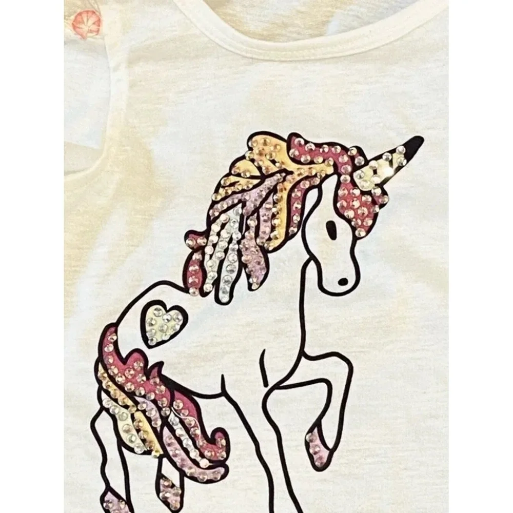 Boutique 18m Baby Girls Clothing Lot NWT 9pc Outfits Dresses Baby Sara Unicorns
